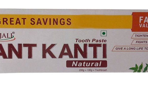 21% Off on Dantkanti Toothpaste - Natural (With 1N Toothbrush)