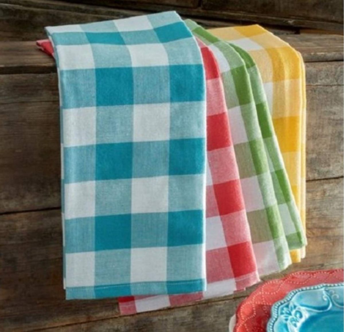 63% Off on Kitchen Towel in Pure Cotton (Pack of 6)